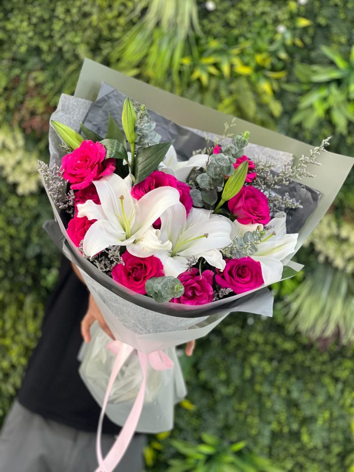 Blush Serenity Flower Bouquet