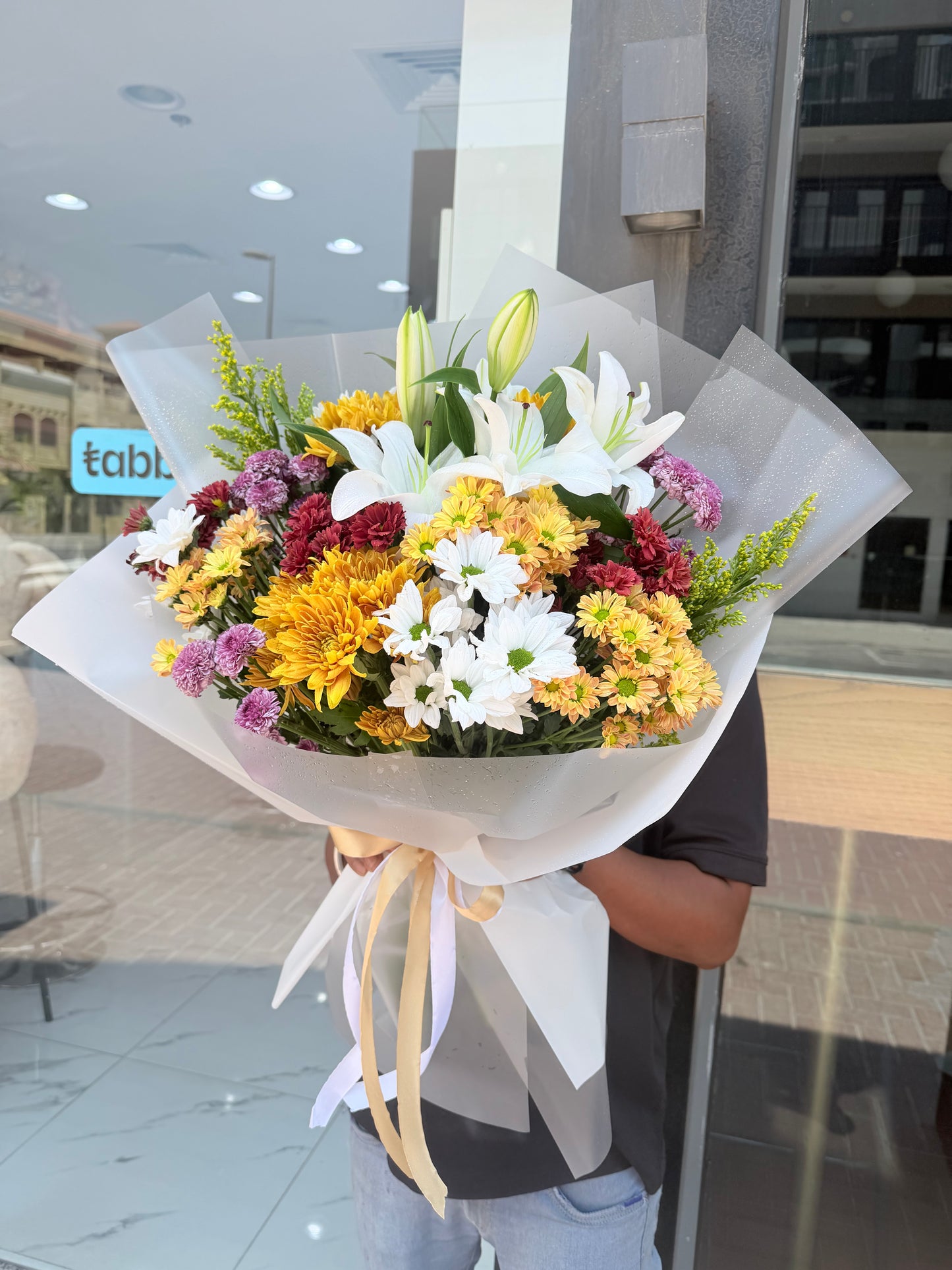 The Sunshine & Grace Mixed Bouquet
