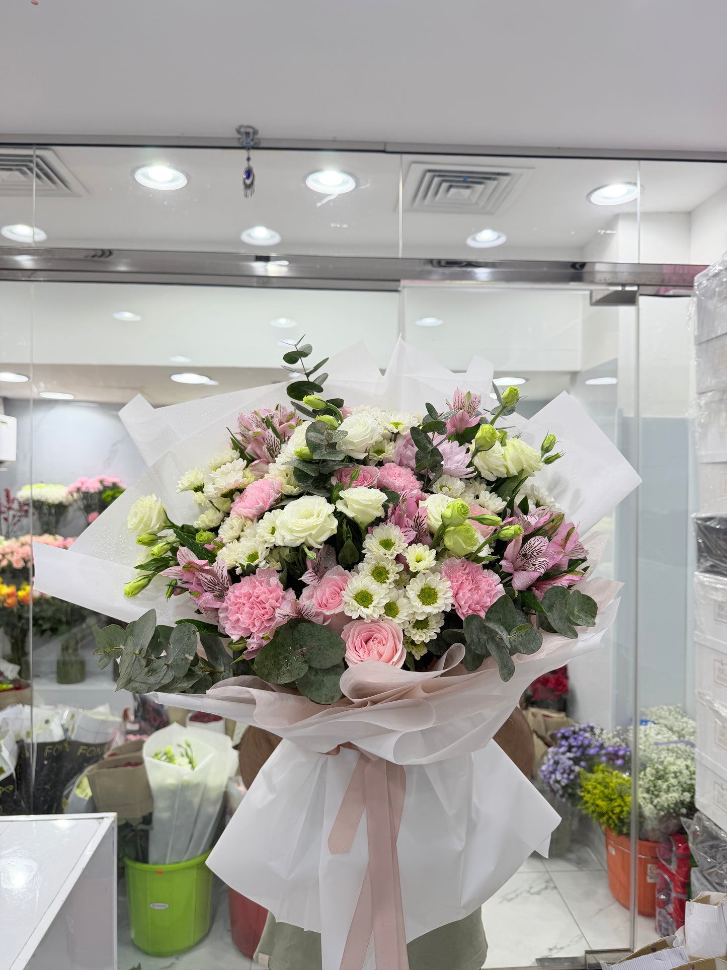 Wow Blushing Grace Bouquet