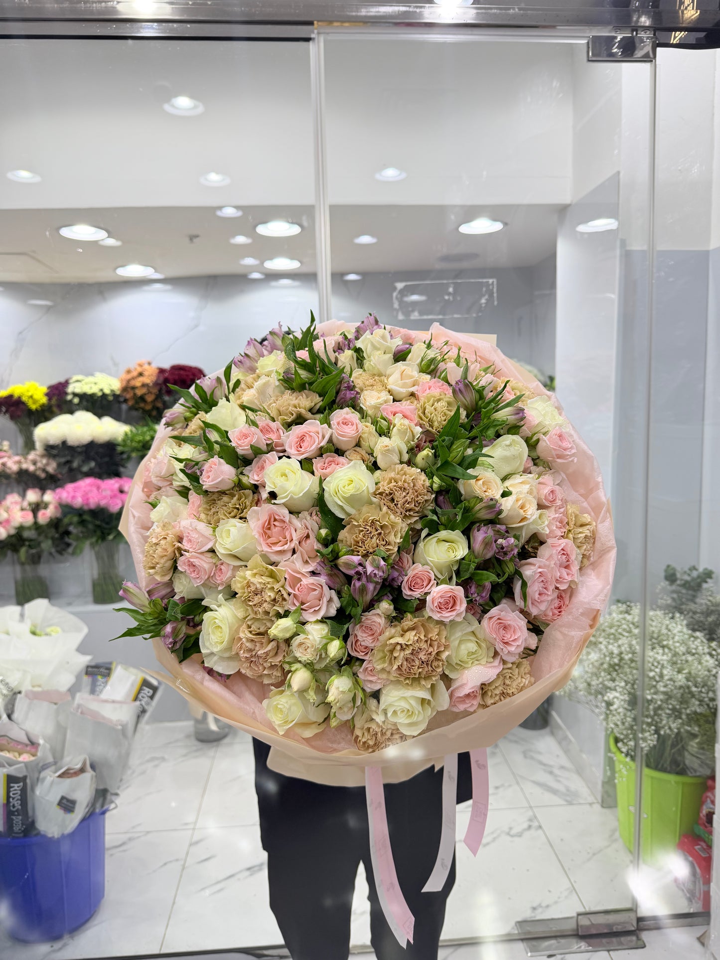 The "Blush Harmony" Grand Bouquet