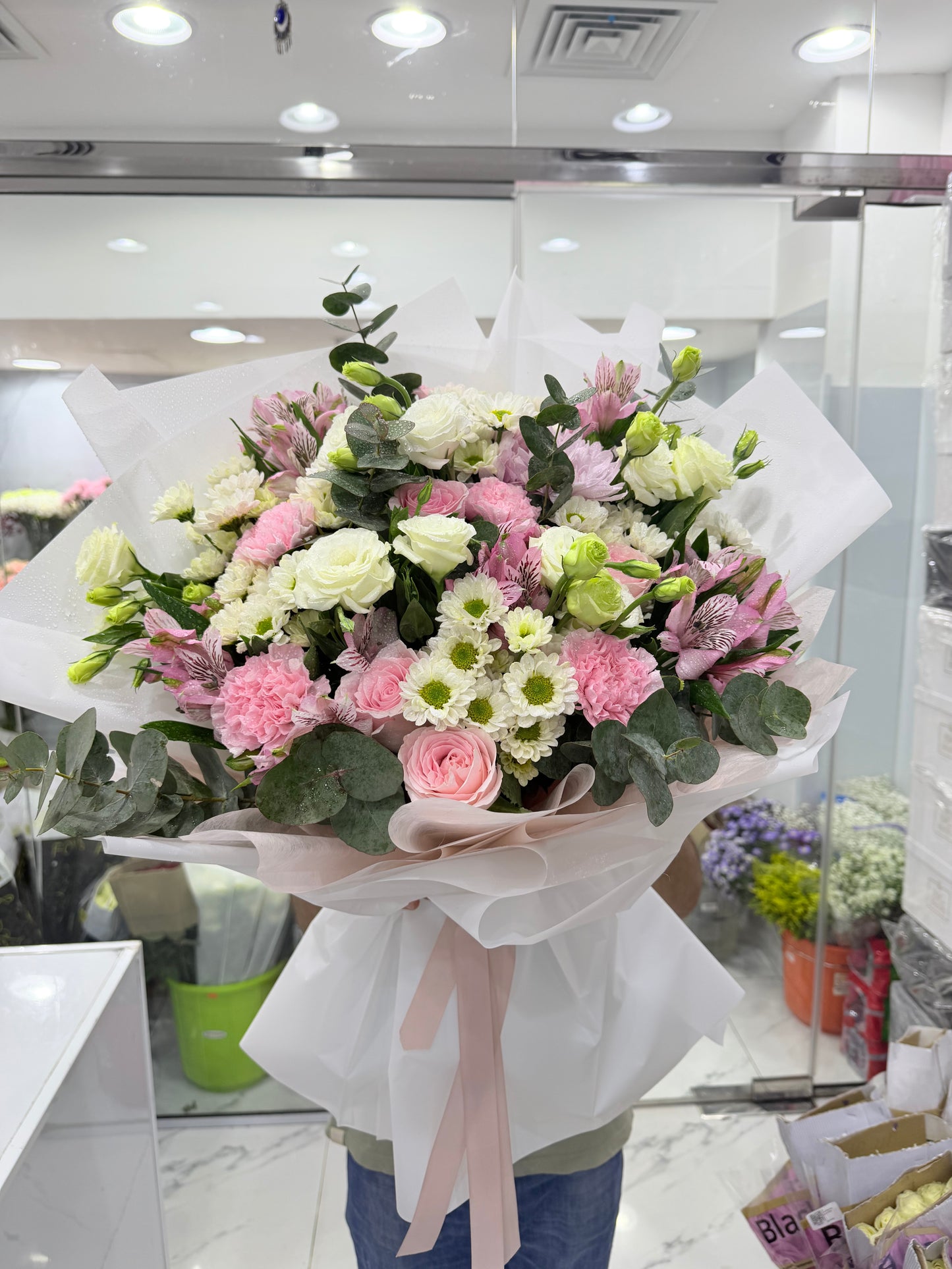 Wow Blushing Grace Bouquet