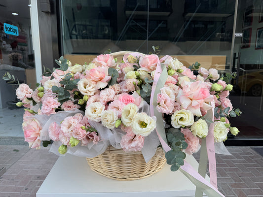 Eustoma Dreamy Basket