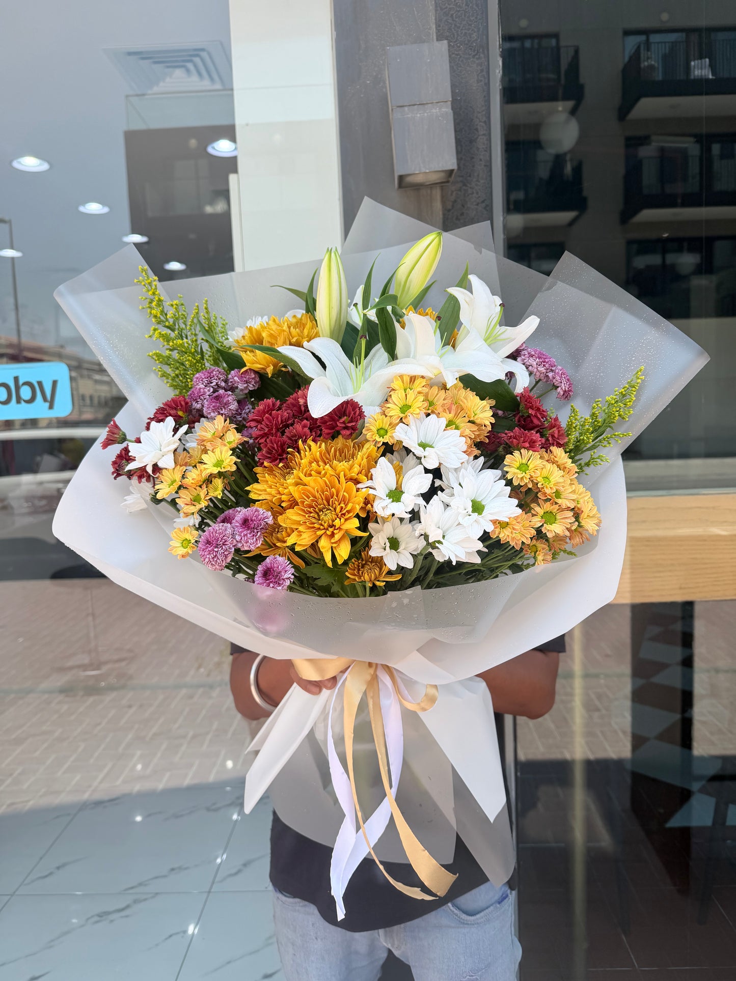The Sunshine & Grace Mixed Bouquet