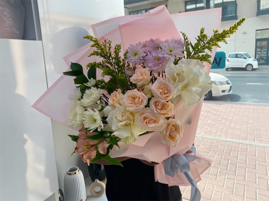 Pastel Little Buds Hand Bouquet
