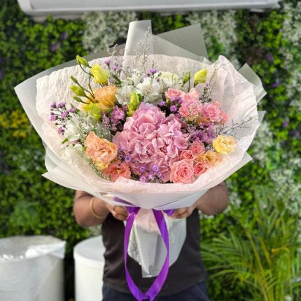 Pastel Bloom Serenade/Mix Flowers Bouquet