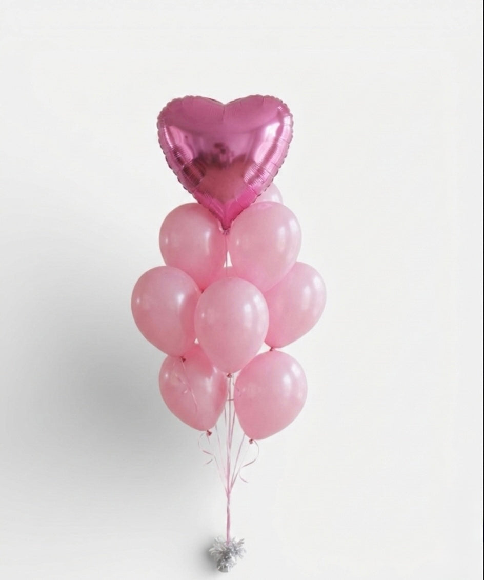 Pink Balloons Bunch