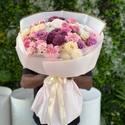 Pastel Dream Symphony Bouquet/Mix Flowers