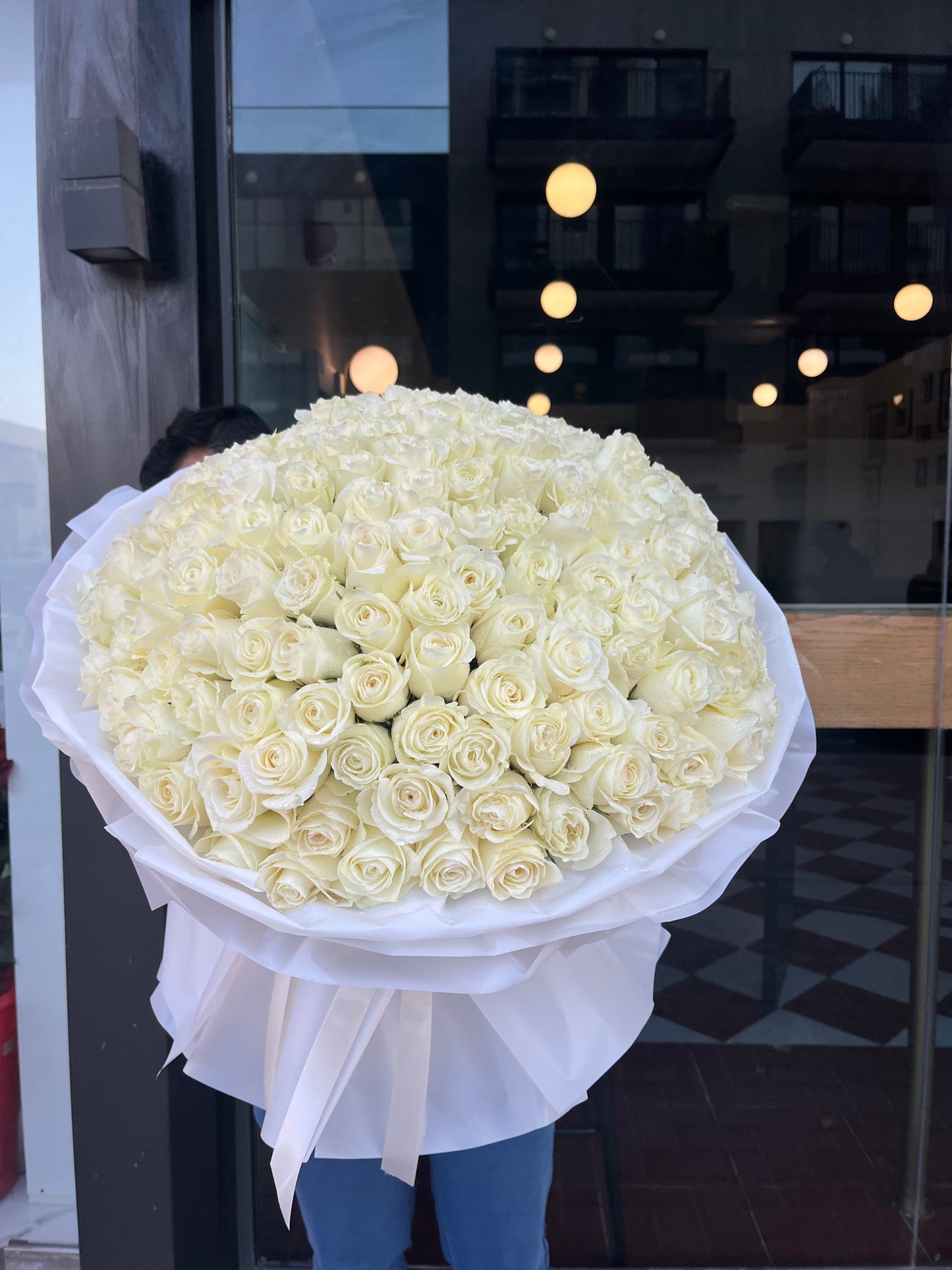 151 White Roses Eternal Devotion