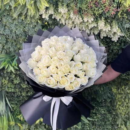 White Roses Bouquet