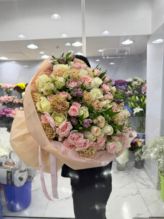 The "Blush Harmony" Grand Bouquet