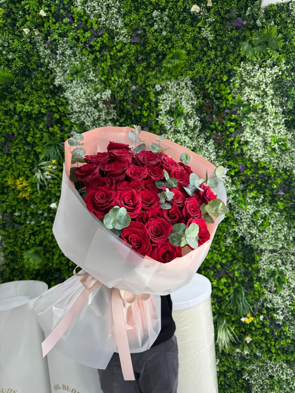 Crimson Promise Bouquet/30 Red Roses