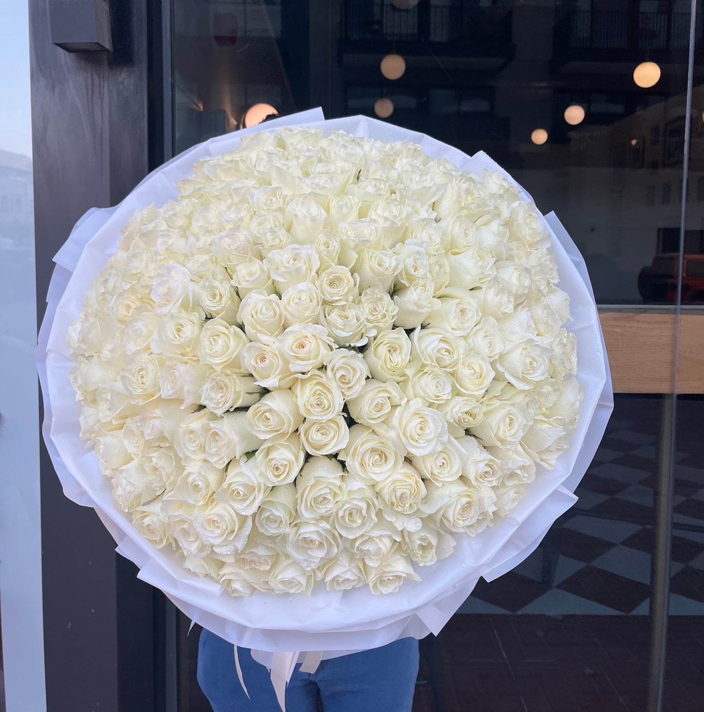 151 White Roses Eternal Devotion
