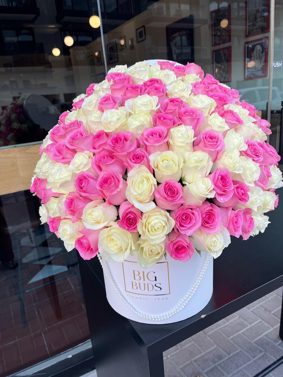 101 Roses Fluers Box