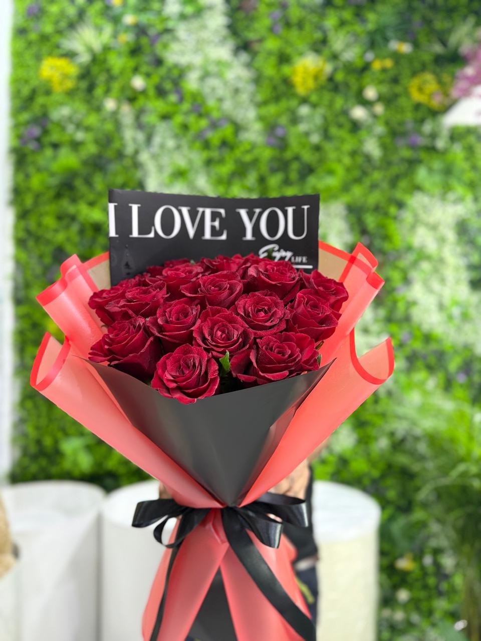 Be My Valentine Hand Bouquet